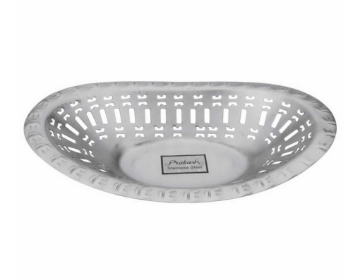 Stainless Steel Oval Roti Basket No.2